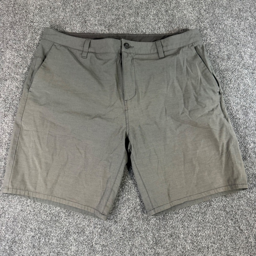 Vuori Aim Shorts Mens 36 Charcoal Gray Performance Stretch Hiking Casual 8 Insea